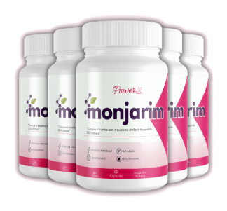 Monjarim - frascos do suplemento